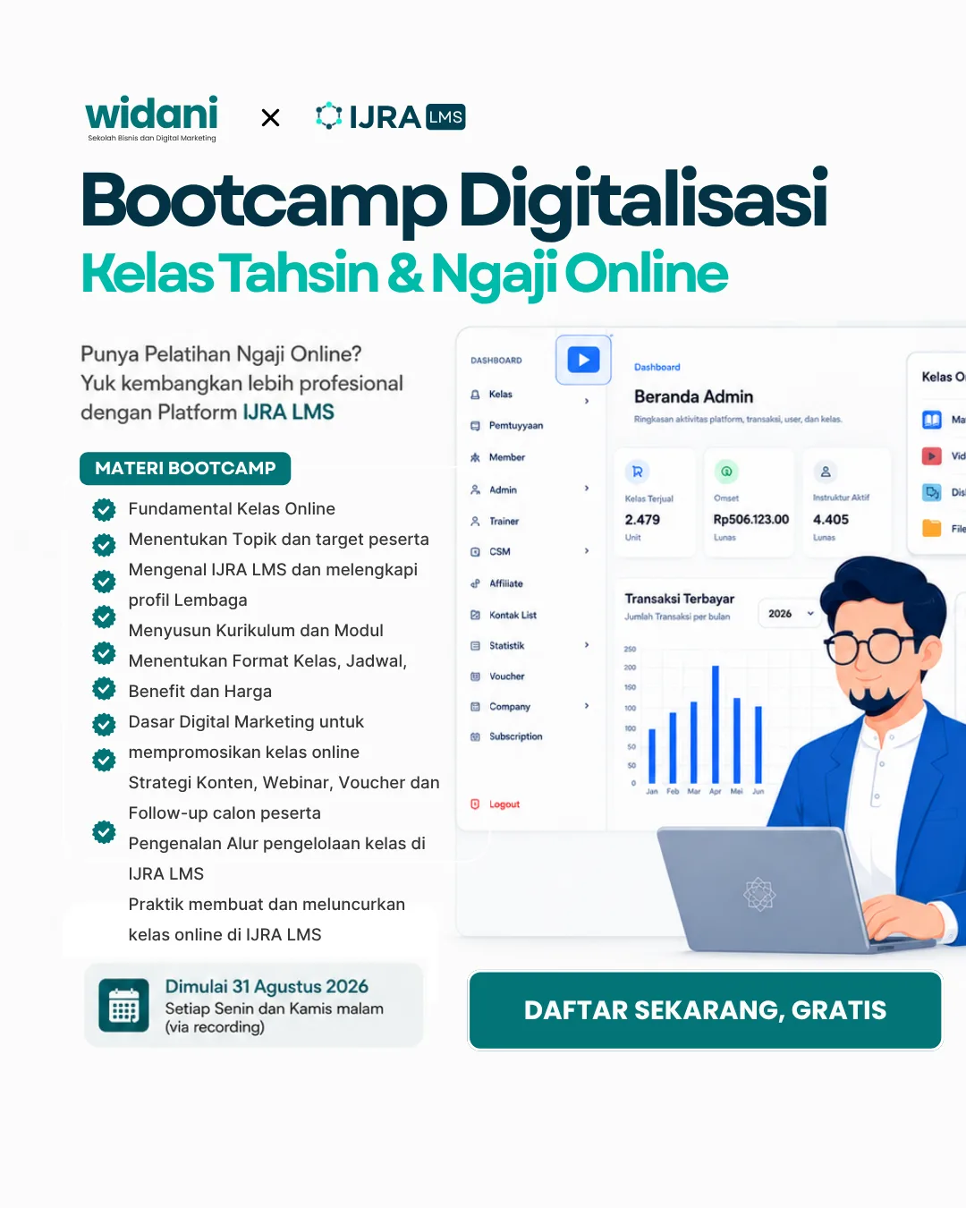 Bootcamp Bangun Kelas Online Pertamamu